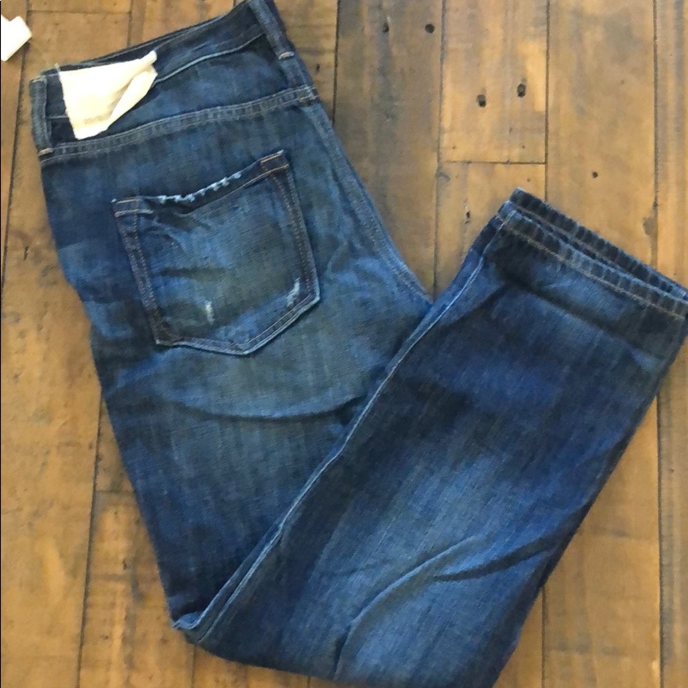 LOFT boyfriend denim - size 8 new with tags